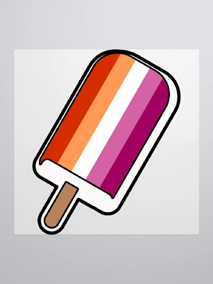 Lesbian Popsicle Sticker product image (1)