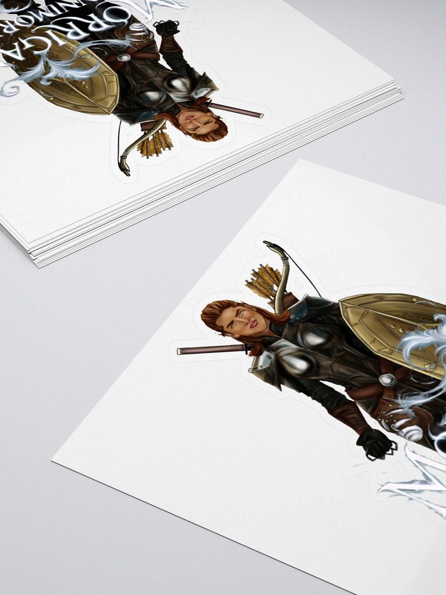 NoobPodcast Morrigan Fennimore Plain Sticker product image (12)