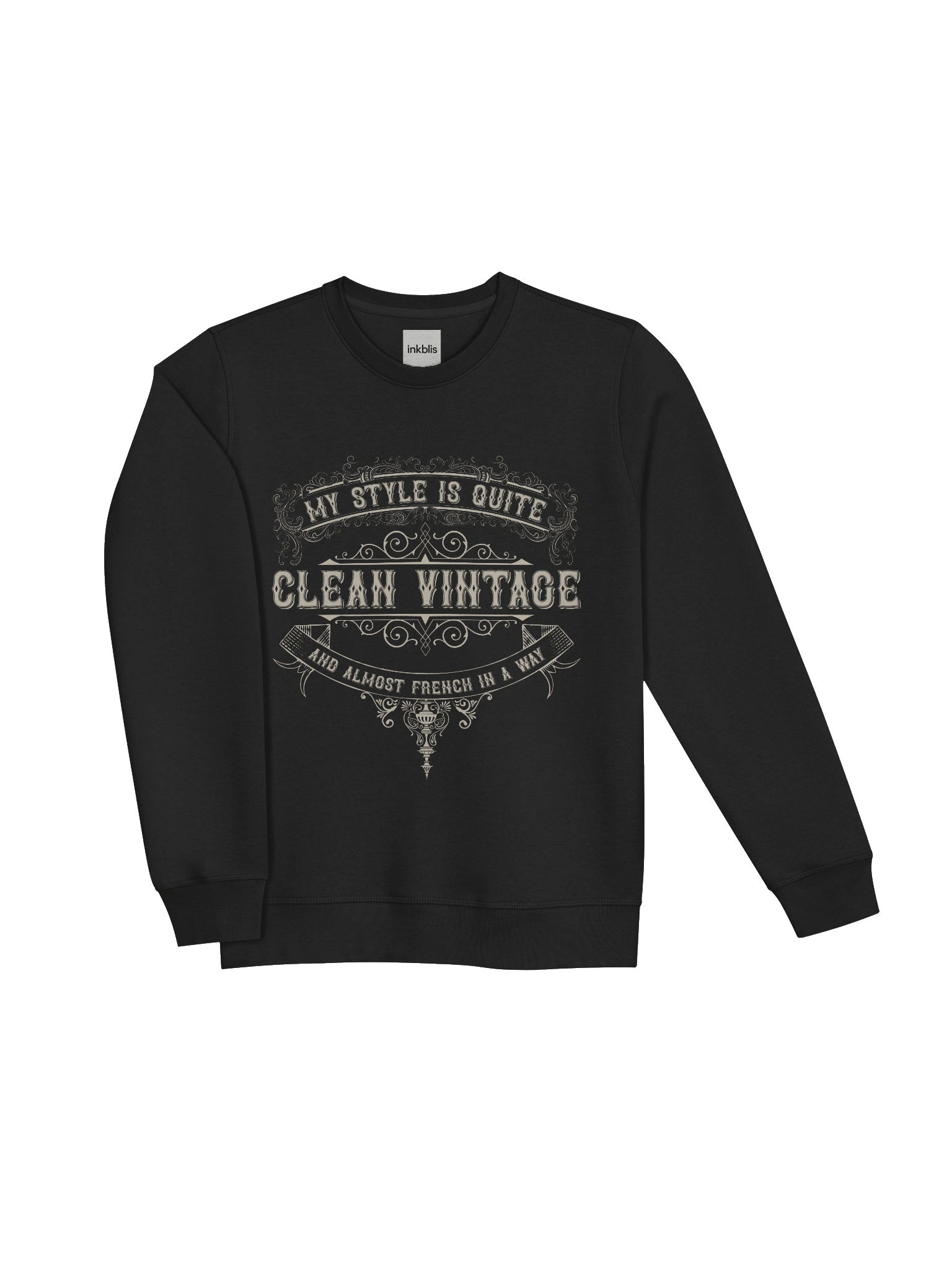 Clean Vintage Classic Sweatshirt product image (3)
