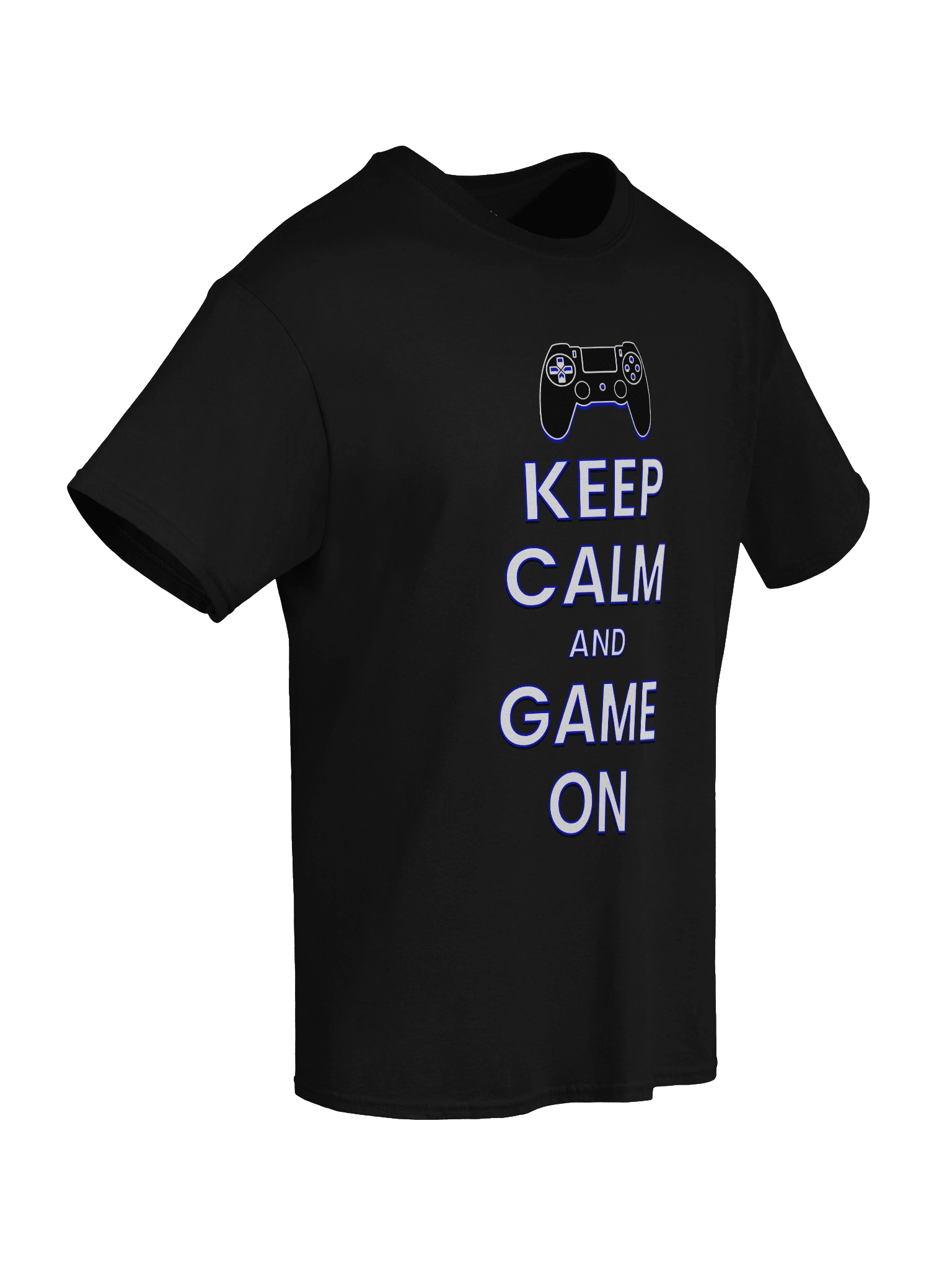 KEEP CALM AND GAME ON PS T-SHIRT product image (87)