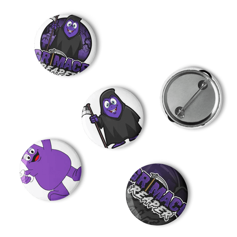 The Grimace Reaper pin pack product image (15)