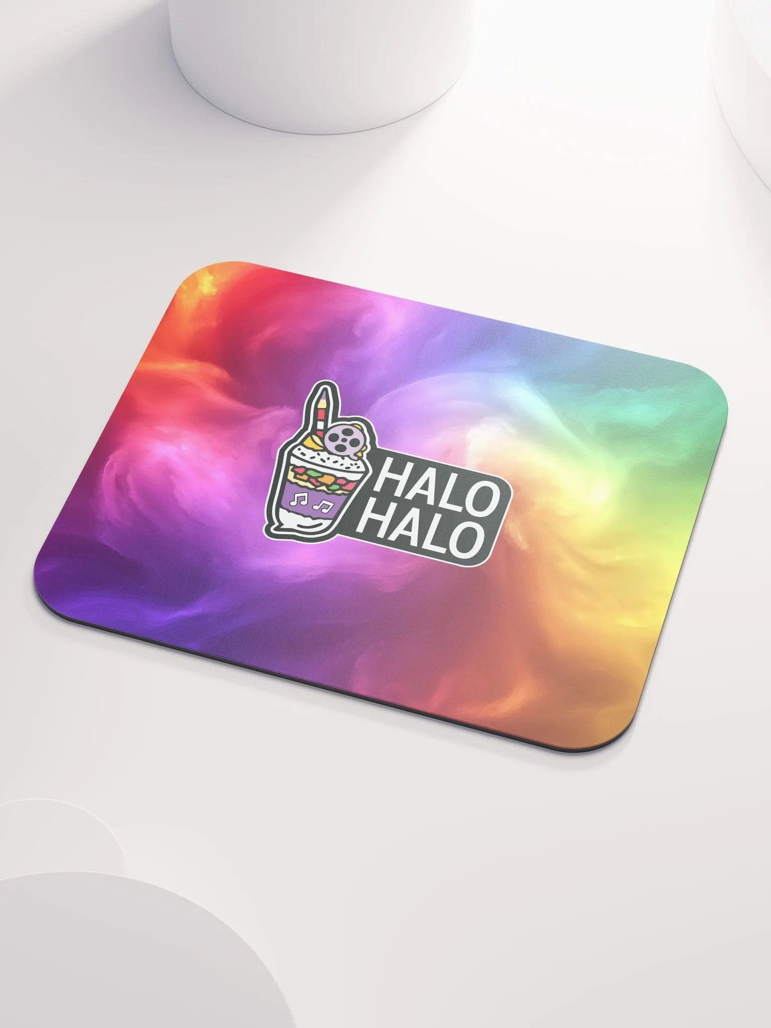 Vibrant Halo-Halo Dreams Mouse Pad product image (3)