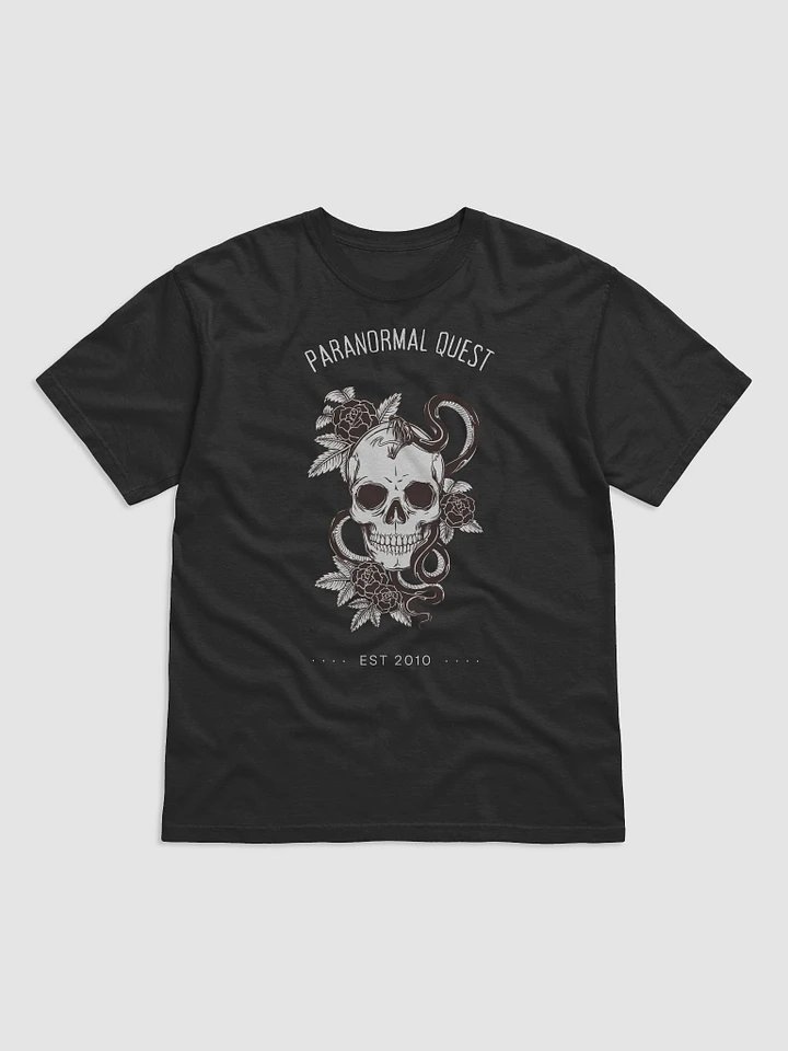 White Skull & Snake Design T-Shirt product image (1)