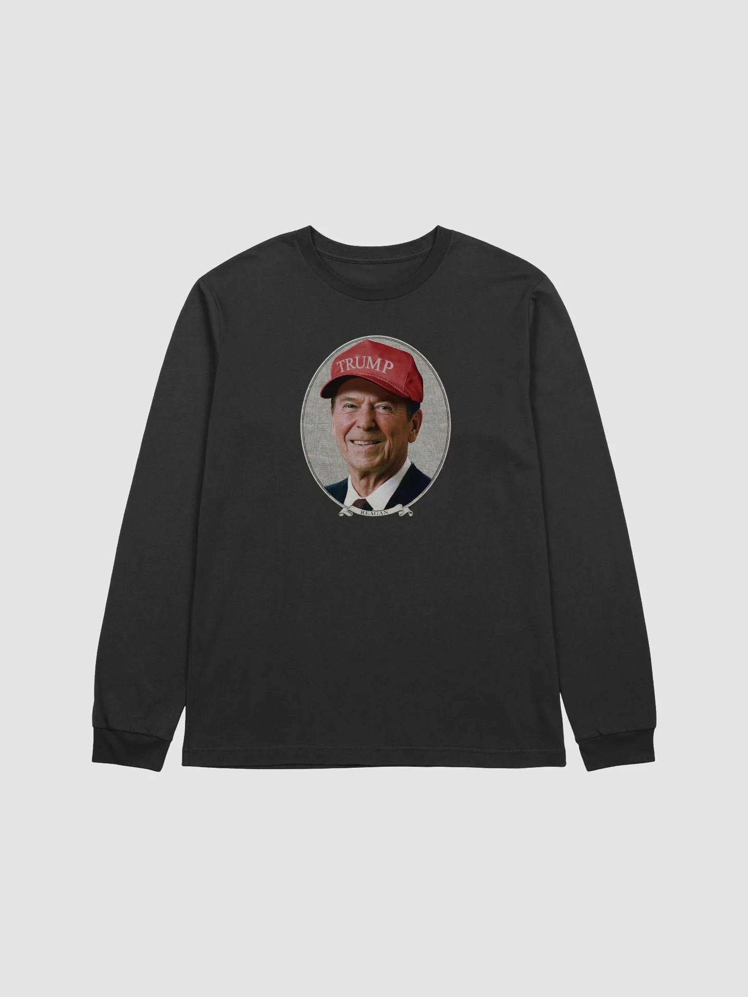 Ronald Reagan Trump Hat - Long Sleeve Tee product image (1)