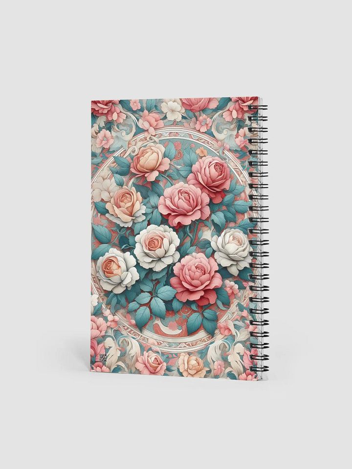 Royal Floral Spiral Notebook product image (2)