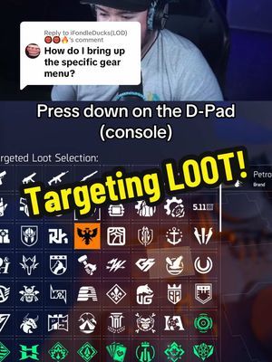 Replying to @iFondleDucks(LOD)👹👹🔥 press down on the d-pad when the map is open. Look for “Targeted Loot” #thedivision2 #tomclancysthedivision2 #td2 