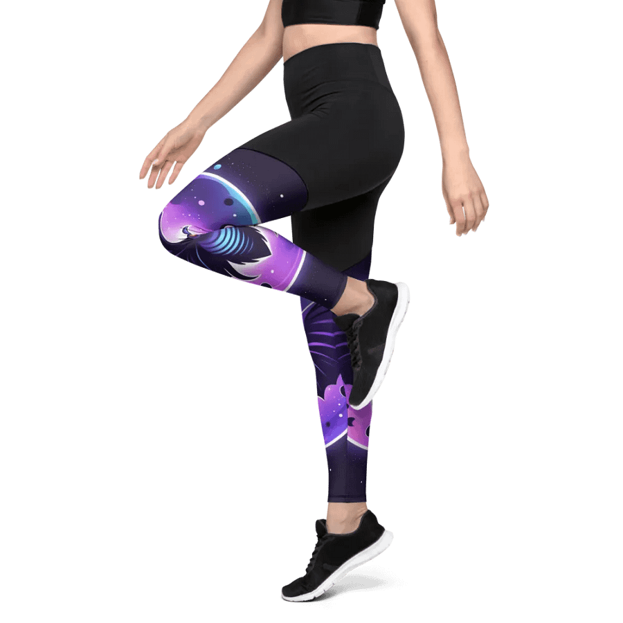 Cosmic Moth Leggings product image (6)