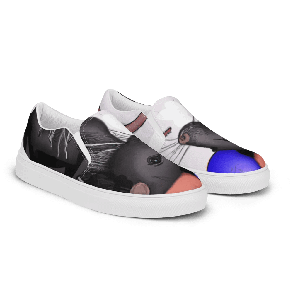 rat with balloons slip on canvas shoes product image (10)