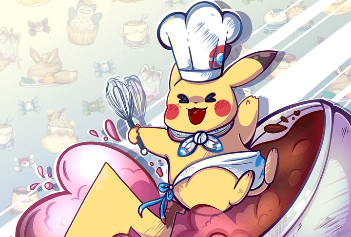 Poke Kitchen (Postcard Print) 🎂 product image (2)