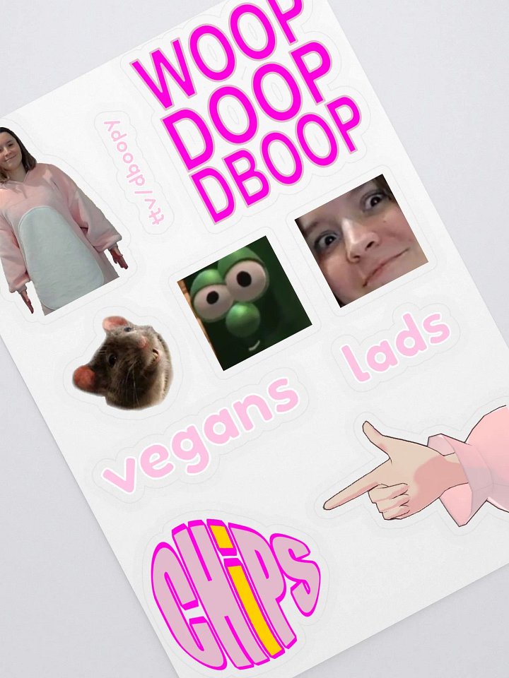 dboopy sticker pack product image (2)
