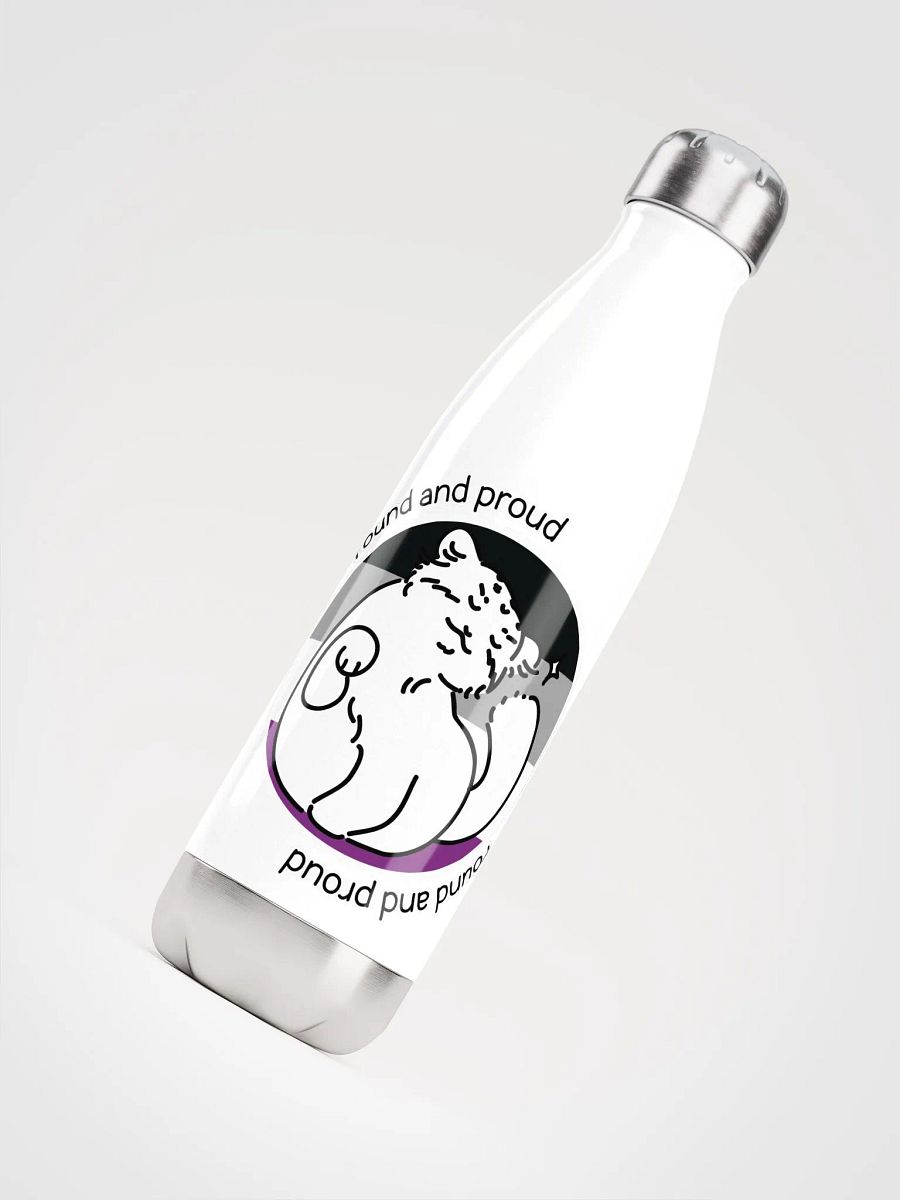 Round and Proud Manul Pride Asexual Version - Bottle product image (4)