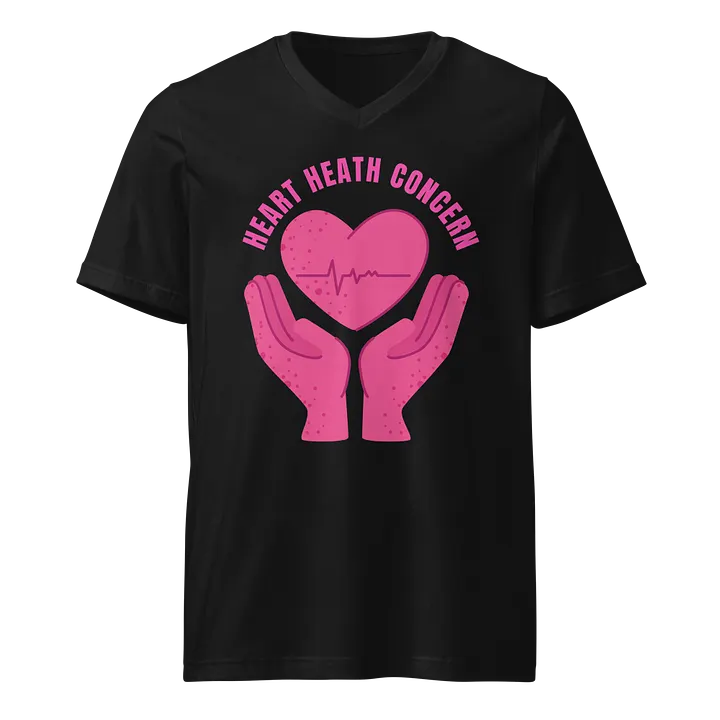 Heartbeat Love V-Neck Tee product image (1)