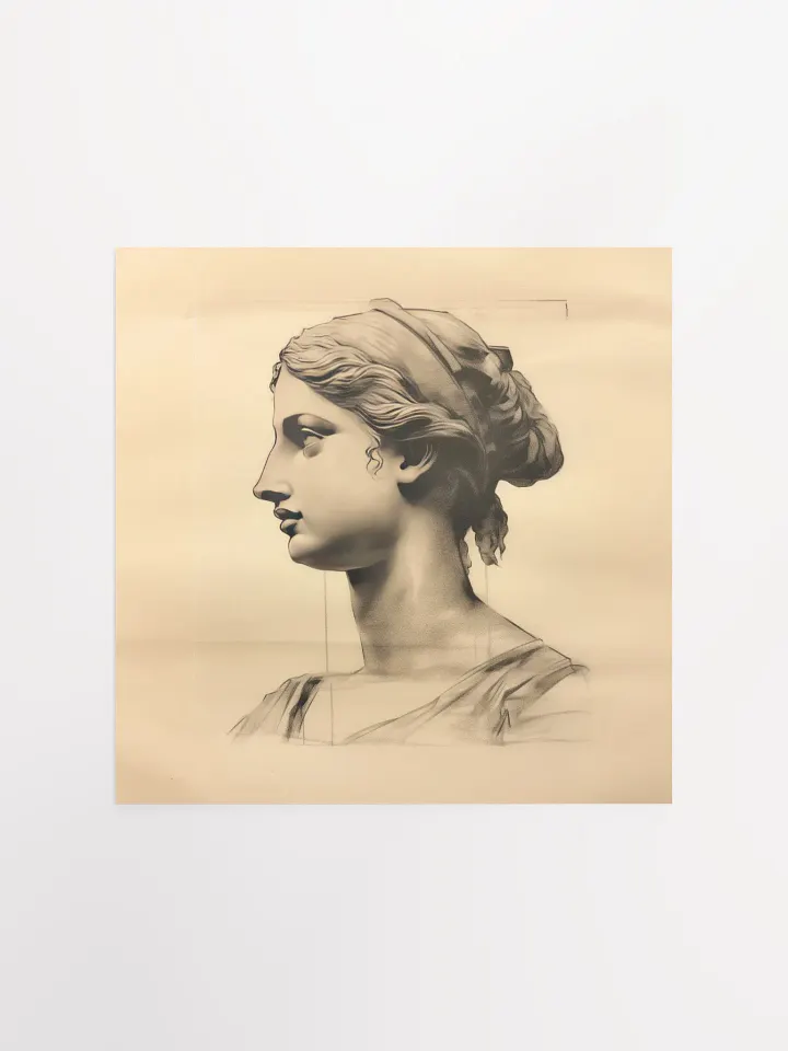 Academia Allure: Classical Revival X Art Print product image (4)