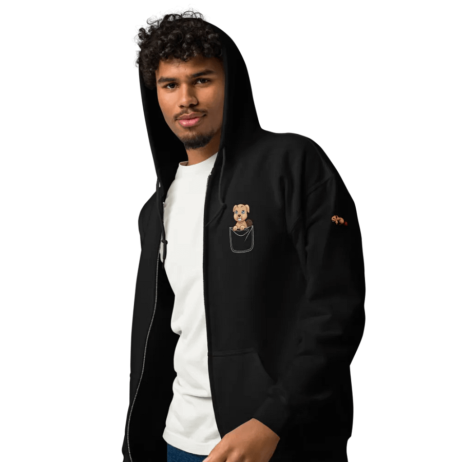 Pocket Beaver Zip Hoodie product image (9)