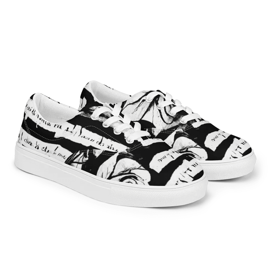 Rose Redaction Women's Canvas Shoes product image (3)
