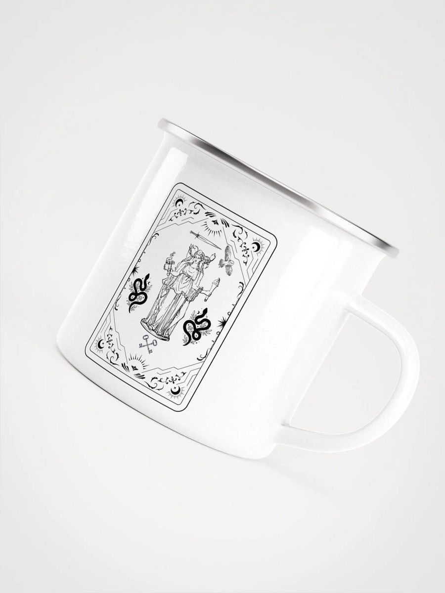 Hecate Tarot Style Enamel Mug product image (5)