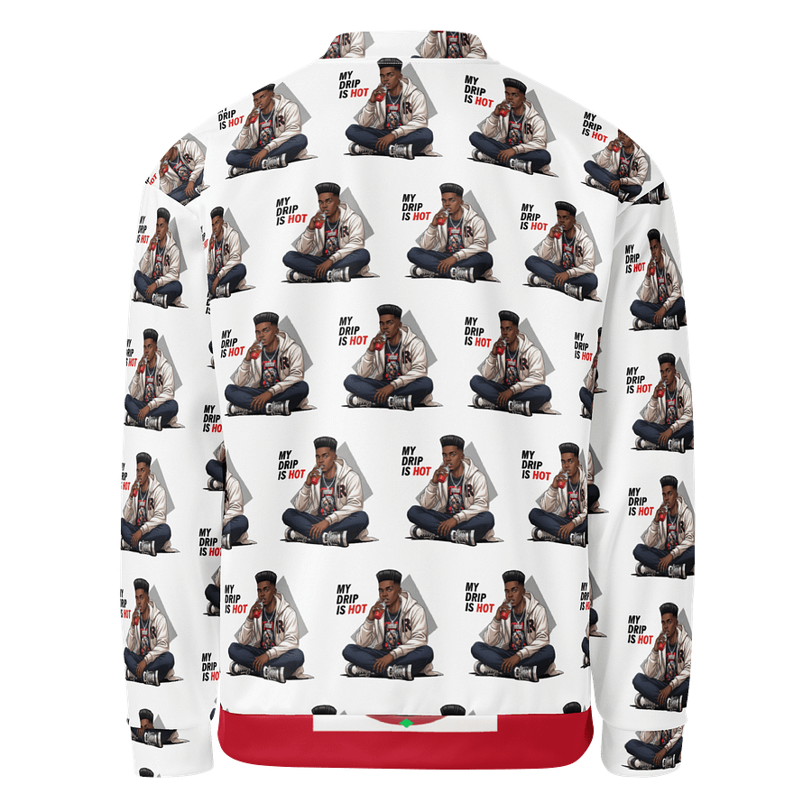 Unisex My Drip Is Hot All-Over Print Bomber Jacket product image (2)