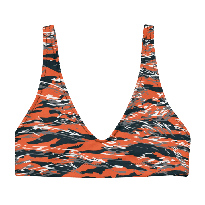 Tiger Camo Padded Bikini Top product image (1)