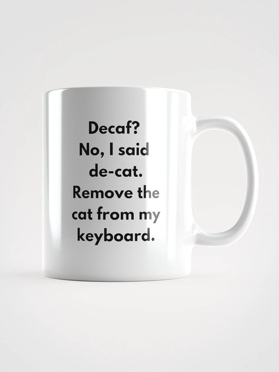 De-Cat My Keyboard Mug product image (1)
