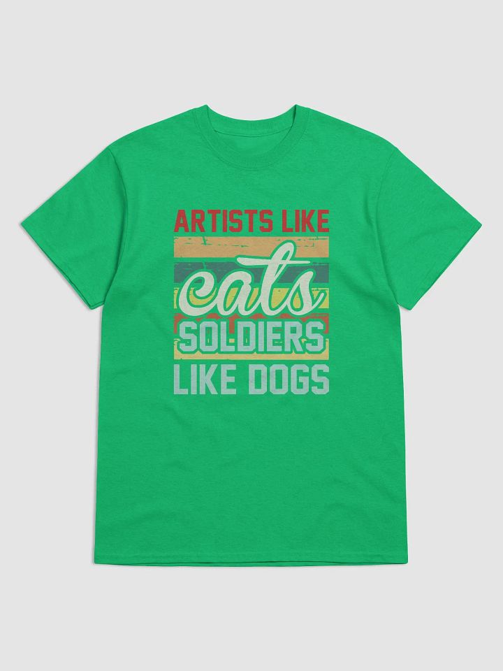 Artists like cat soldiers like dogs product image (17)