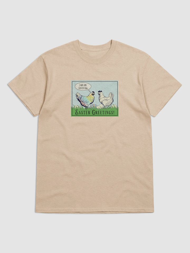 Funny Easter Shirt | Vintage Easter Egg Joke Tee | Quirky Spring Graphic T-Shirt product image (11)