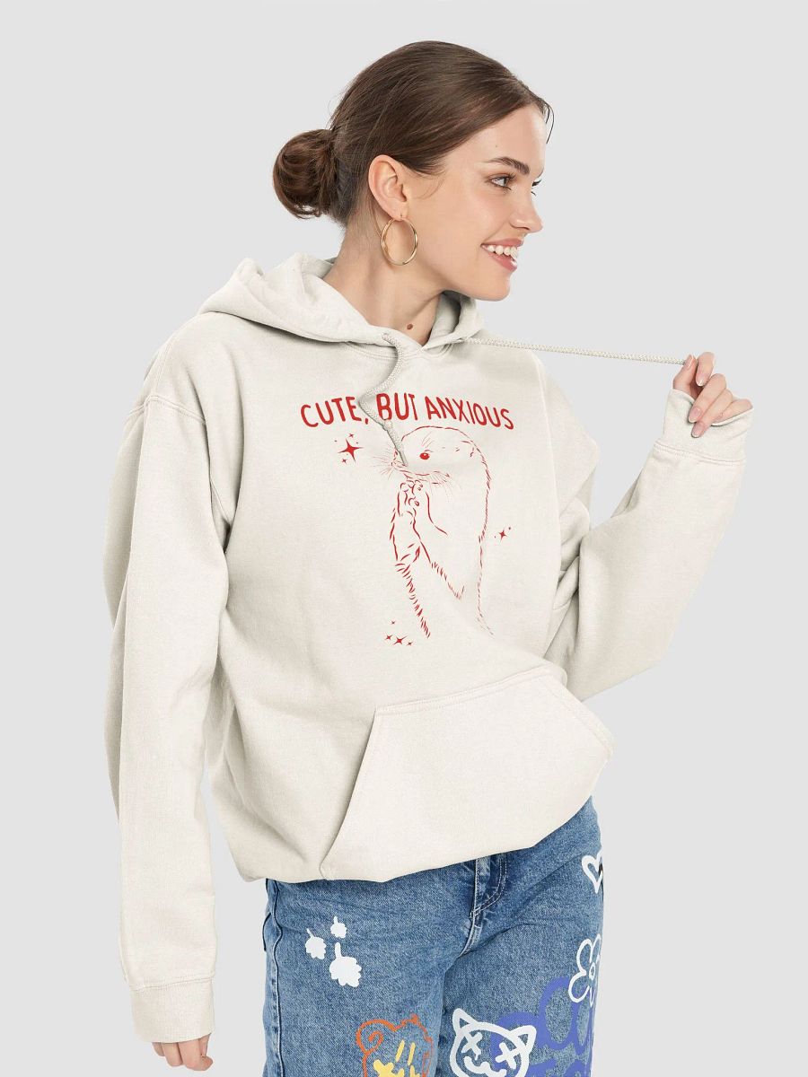 Cute but anxious Hoodie product image (7)