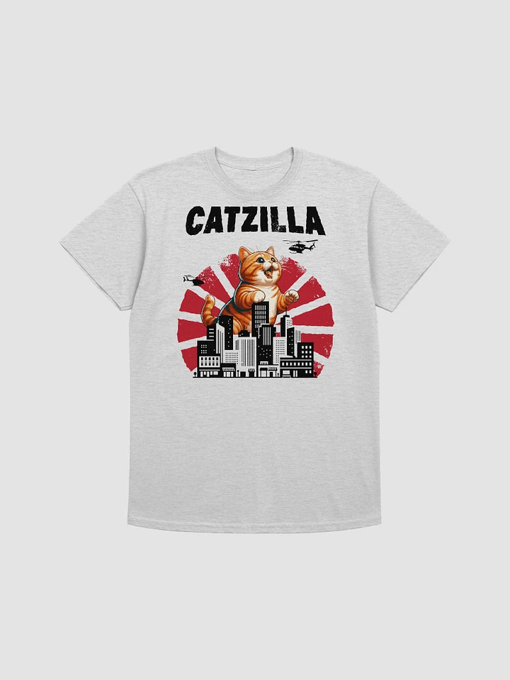 Catzilla Funny Giant Orange Tabby Cute Classic Japanese Film product image (2)