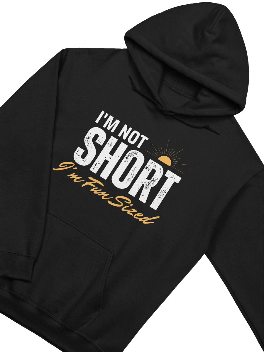 I'm Not Short I'm Fun Sized Funny short people Sarcastic Hoodie product image (22)