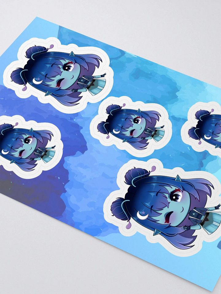 Peace Starry Chibi Sticker Sheet product image (2)