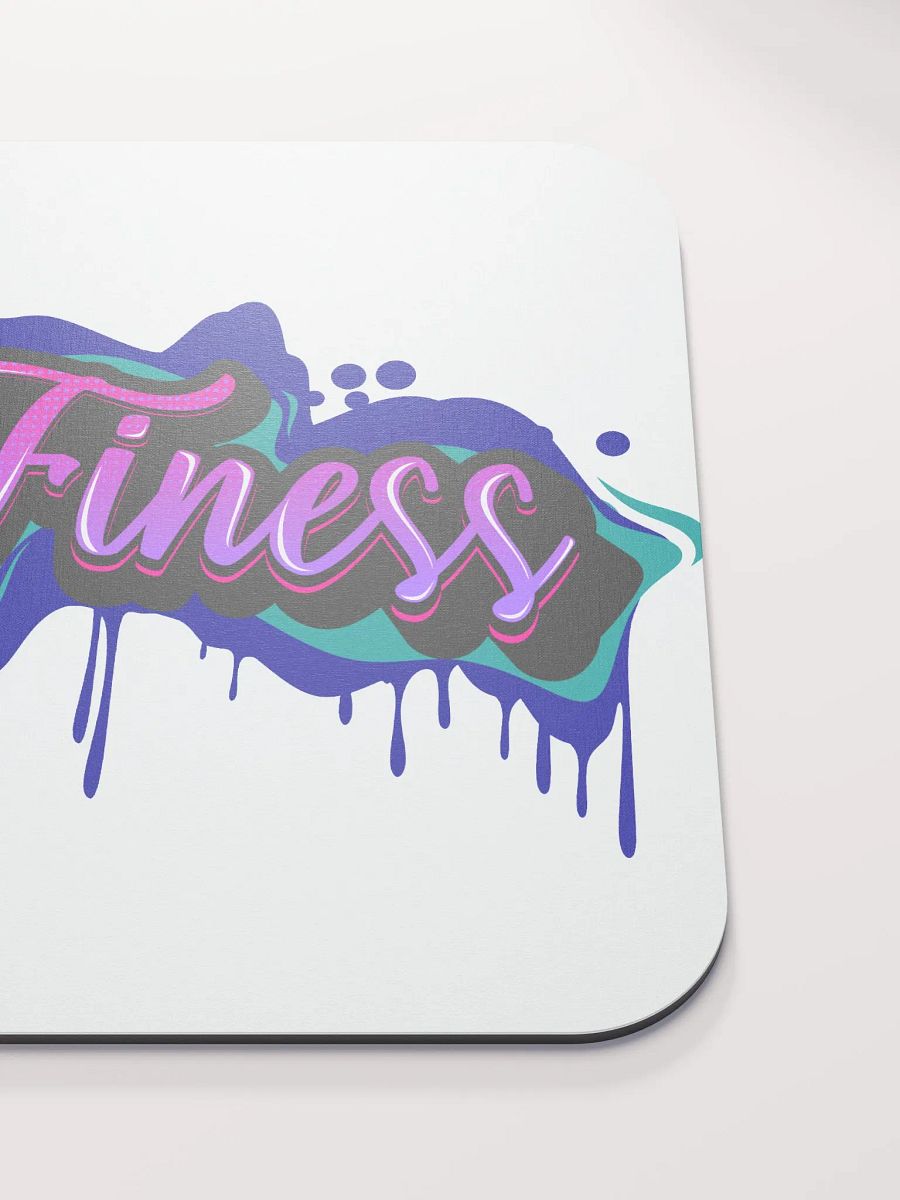 Neon MzFiness Logo Mouse Pad product image (5)