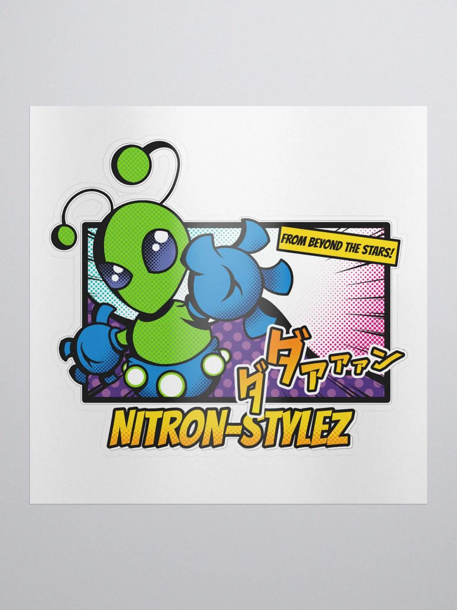 Wave 5 - Astro Comic Panel Kiss Cut Sticker product image (3)