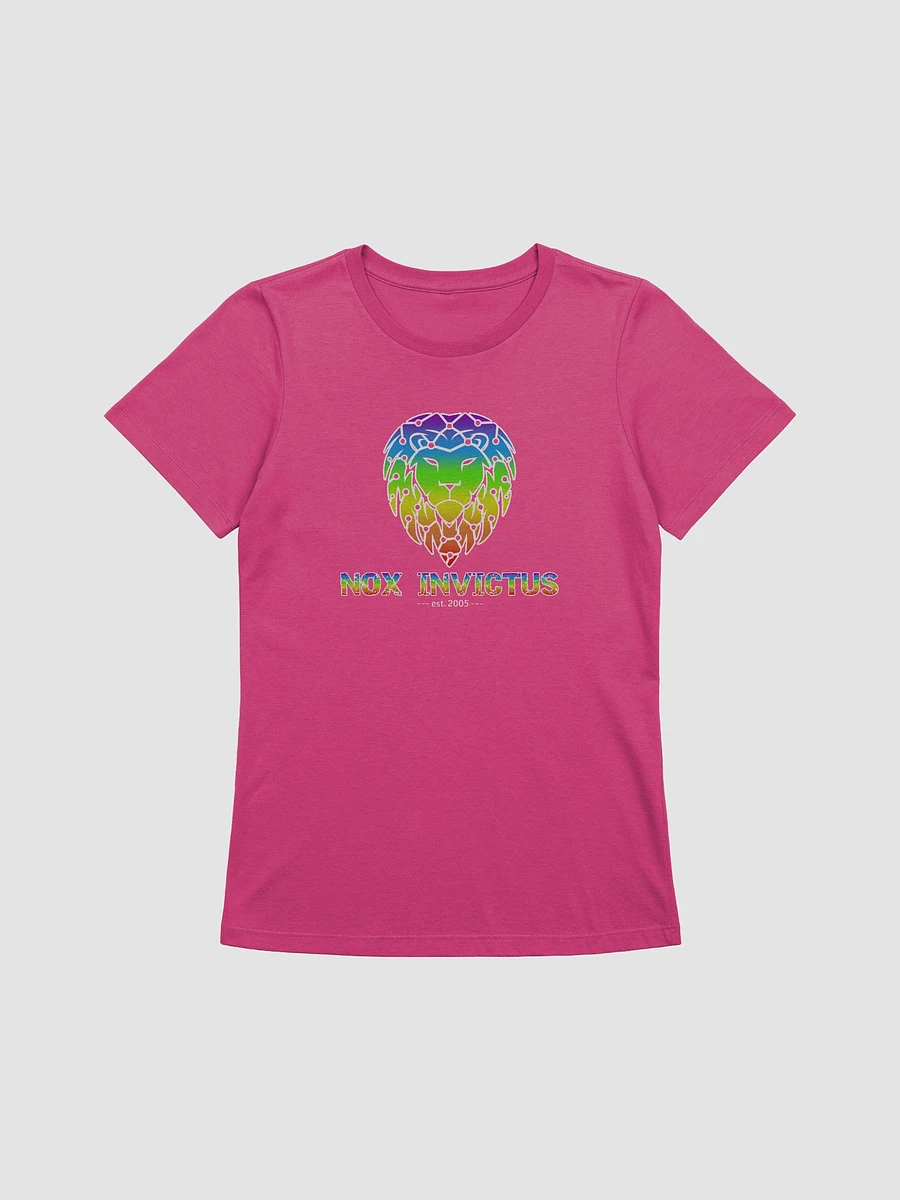 Nox Invictus Alliance Lion - Rainbow - Soft Soft Woman's T product image (1)
