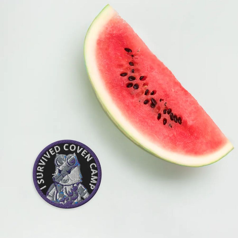 Silver Lazer Cat Patch product image (4)