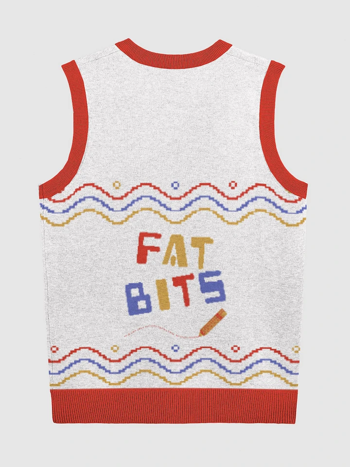 Fat Bits knit sweater vest product image (7)