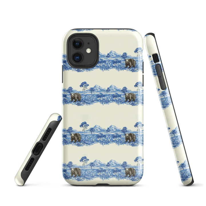 Prairie Bears Full Print Tough Case for iPhone product image (1)