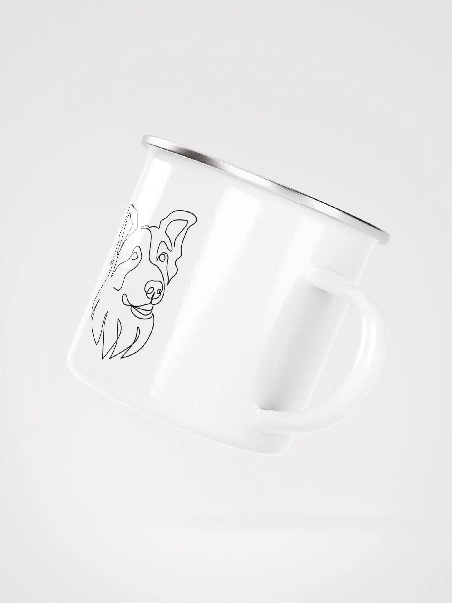 Enamel Mug - Border Collie product image (3)