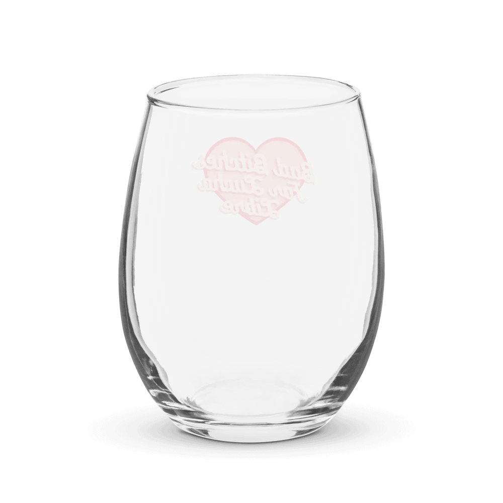 Bad Bitches For Lucha Libre Wine Glass product image (3)