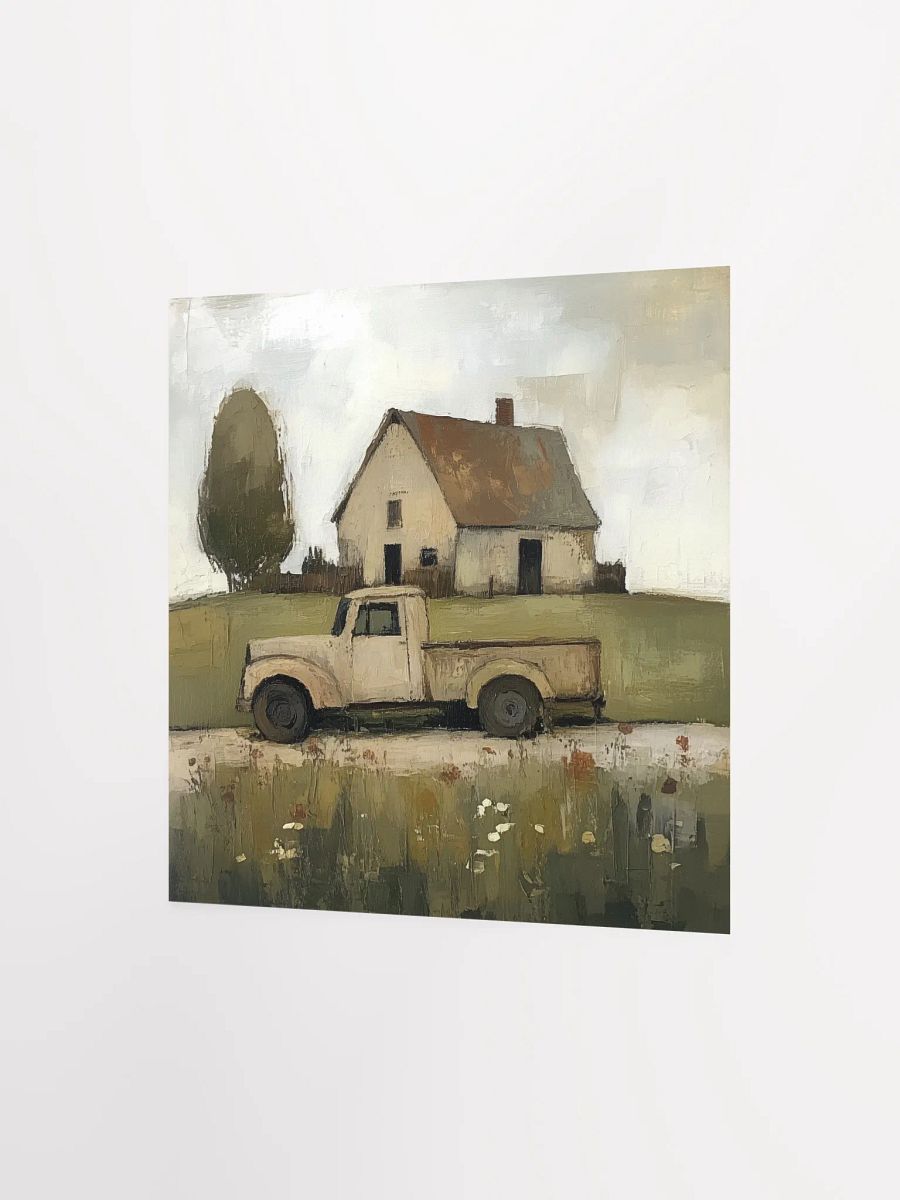 Farmhouse Sky: Truck II Art Print product image (2)