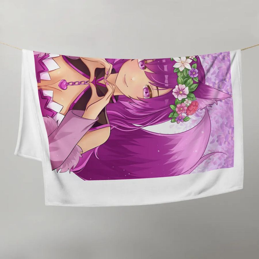Fox-Eared Floral Bliss Throw Blanket product image (21)