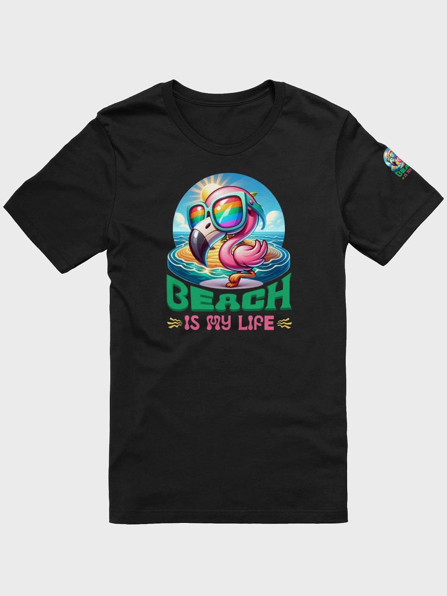 Beach Life Flamingo T-Shirt product image (3)