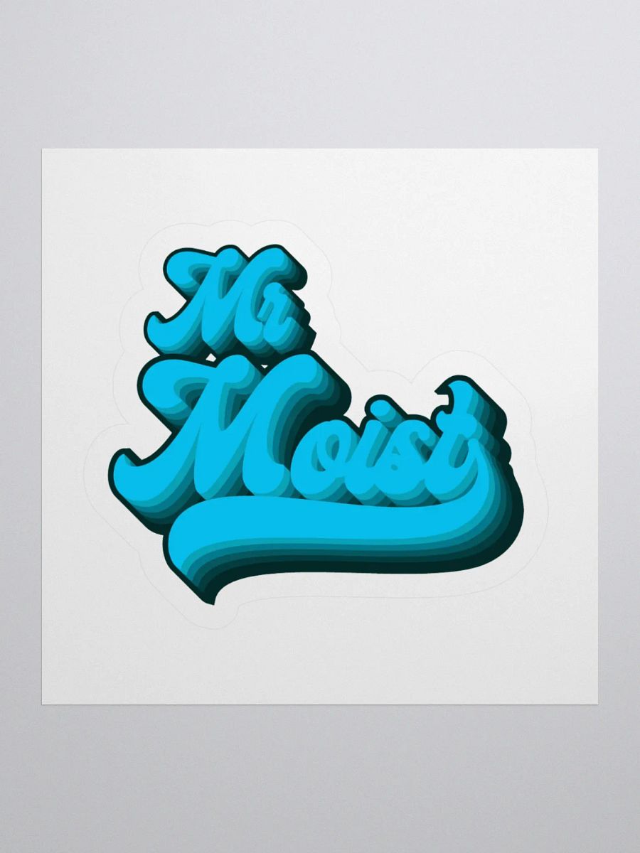 Mr Moist Retro Sticker product image (2)