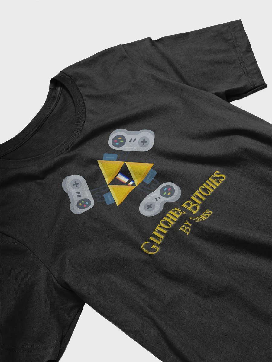 Glitches Clear Dark T-shirt product image (3)