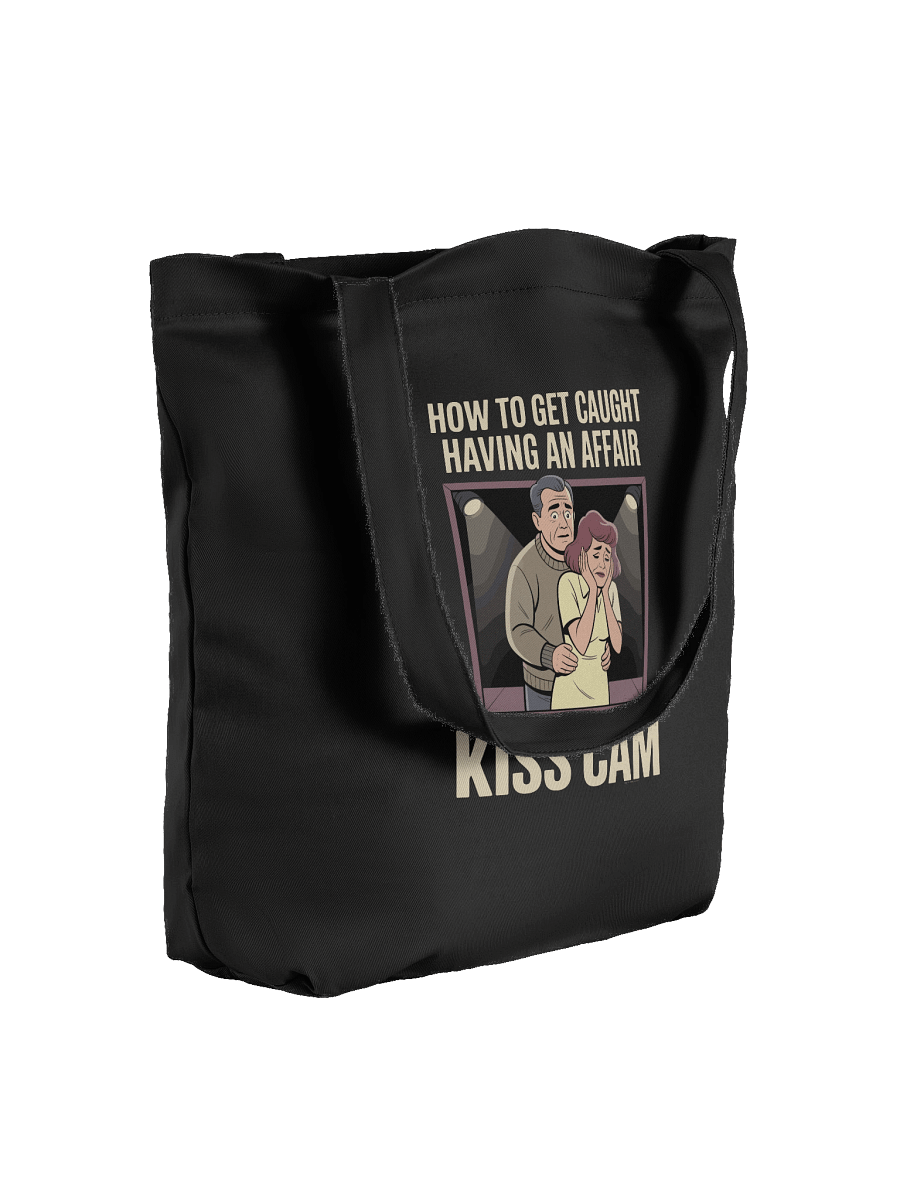[BJ Designs] How To Get Caught Affair - Canvas Tote - Black product image (4)
