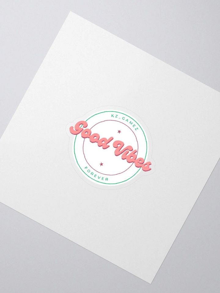 Christmas Sticker (GOOD VIBES) product image (2)