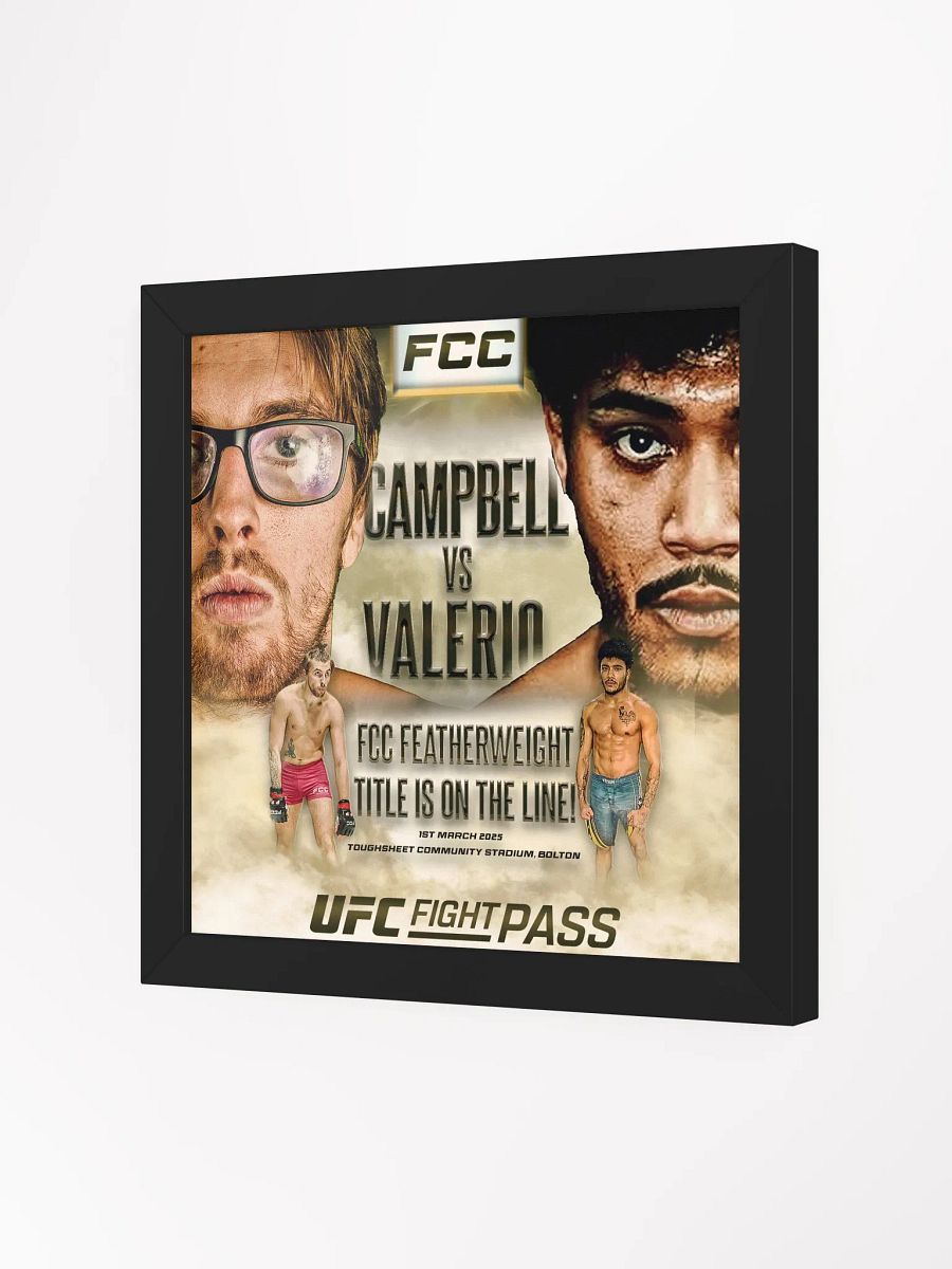 Framed FCC 41 Main event Poster product image (2)