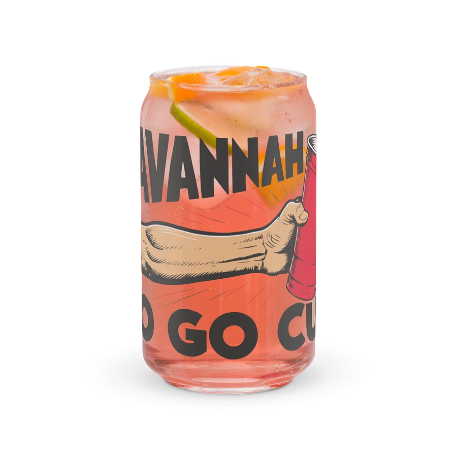 Can Shaped Glass: Savannah To Go Cup Design [00022] product image (7)