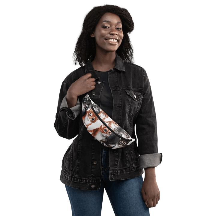 Five kittens fanny pack product image (1)
