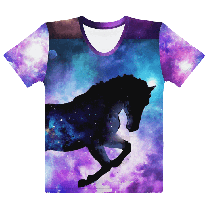 Fly By Night - Nebula Horses t shirt product image (2)