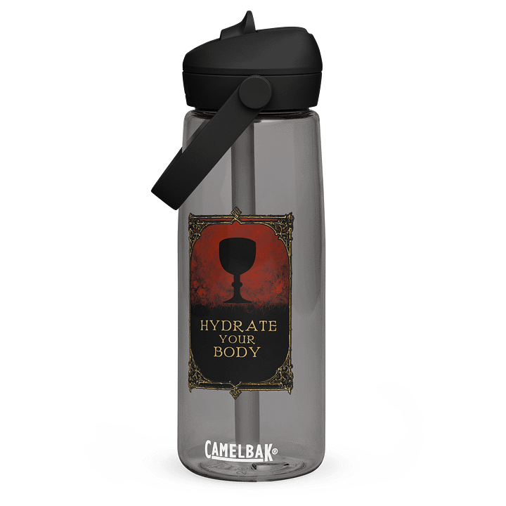 Hydrate Your Body Quest Bottle (Front + Back Design) product image (1)