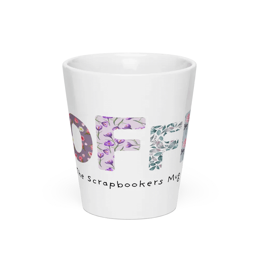 Scrapbookers Delight Latte Mug product image (3)